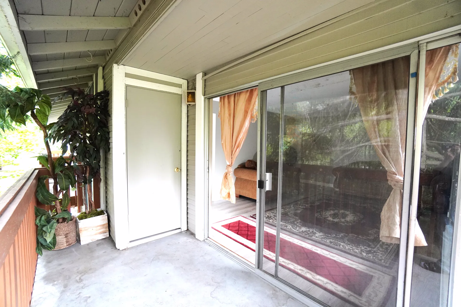 Private balcony