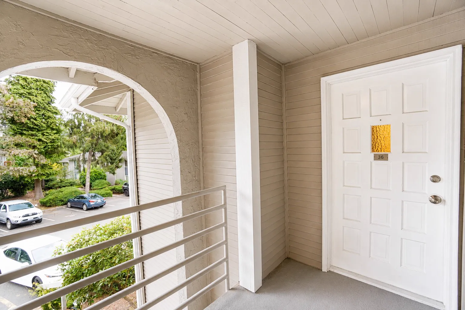 Unit entrance